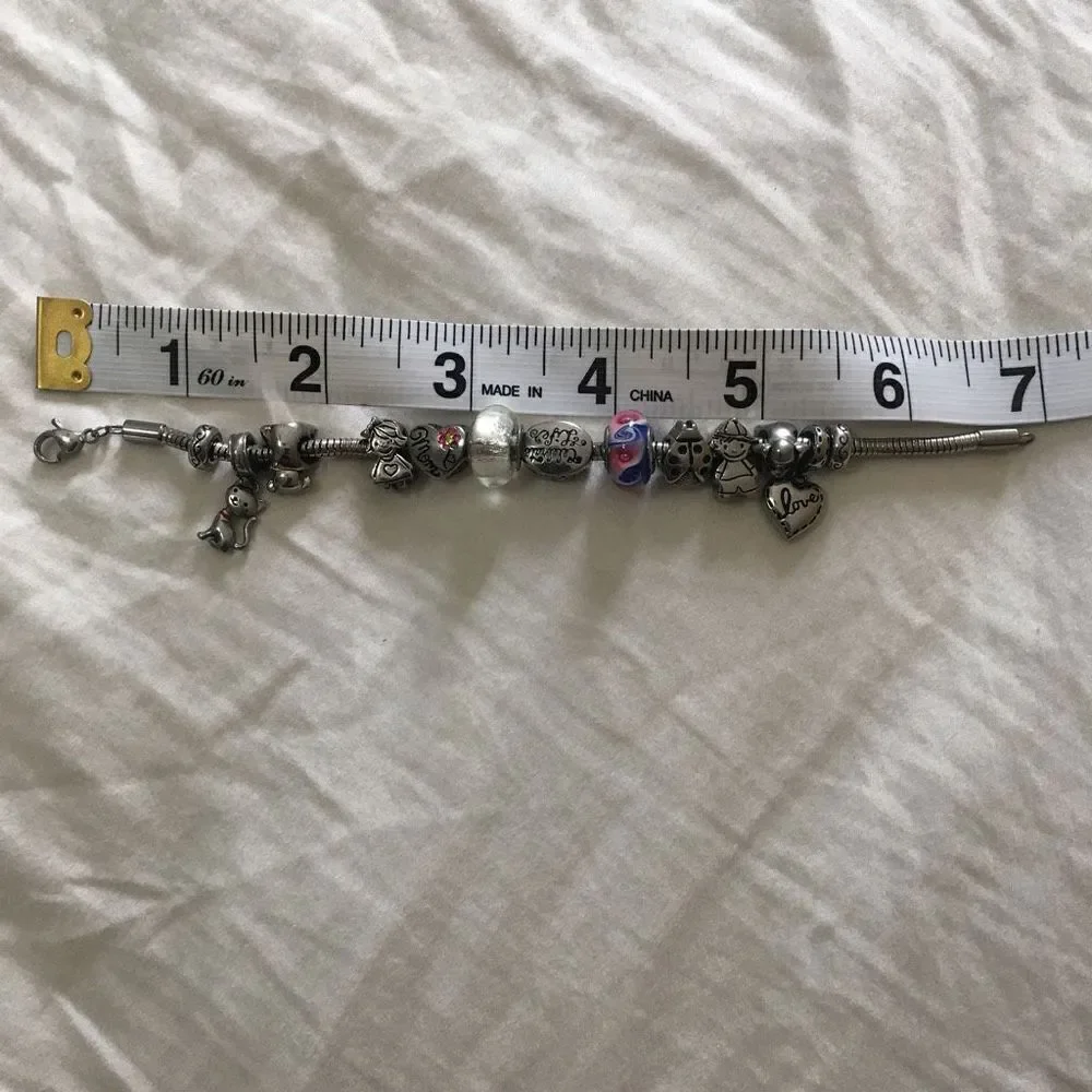Mom Love Charm Bracelet